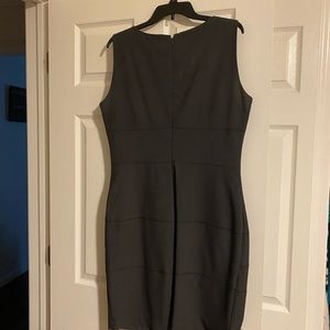 Charcoal grey Calvin Klein Midi Dress